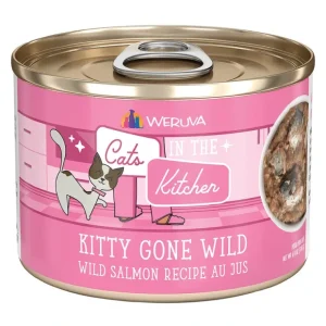 Weruva, Can Feline -Kitty Gone Wild-Wild Salmon-170g - Minced - Wet Cat Food - Pet Home | The Perfect Pet Supplies Shopping Experience