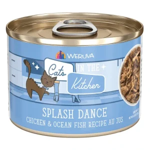 Weruva, Can Feline -Splash Dance-Ckn&Ocean Fish-170g - Minced - Wet Cat Food - Pet Home | The Perfect Pet Supplies Shopping Experience