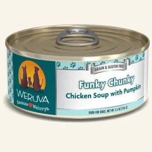 Weruva Funky Chunky Chicken Soup Canned Dog Food - Pet Home | The Perfect Pet Supplies Shopping Experience