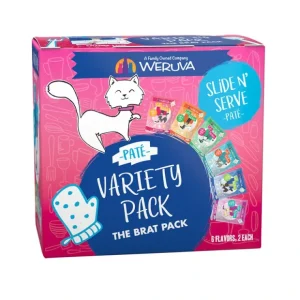 Weruva, Pouch Feline - The Brat Pack - 85 g - 12 pk - Pate - Wet Cat Food - Pet Home | The Perfect Pet Supplies Shopping Experience