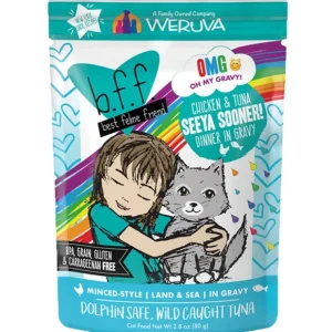 Weruva, Pouch, Feline Adult - Chicken & Tuna - 80 g - Minced - Wet Cat Food - Pet Home | The Perfect Pet Supplies Shopping Experience