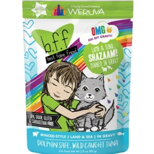 Weruva, Pouch, Feline Adult - Lamb & Tuna - 80 g - Minced - Wet Cat Food - Pet Home | The Perfect Pet Supplies Shopping Experience