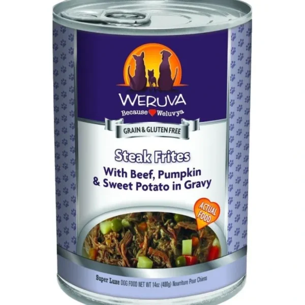 Weruva Steak Frites Canned Dog Food - Pet Home | The Perfect Pet Supplies Shopping Experience