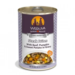 Weruva Steak Frites with Beef, Pumpkin &Sweet Potato in Gravy Canned Dog Food - Pet Home | The Perfect Pet Supplies Shopping Experience