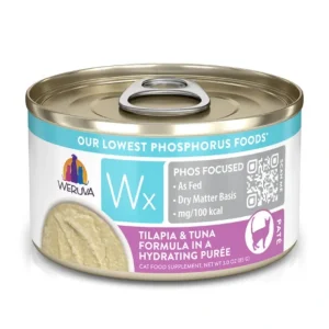 Weruva Wx Phos Focused Tilapia &Tuna Formula in a Hydrating Puru00e9e Cat Food - Pet Home | The Perfect Pet Supplies Shopping Experience