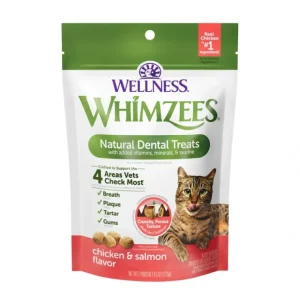 Whimzees - Chicken Salmon Flavor Dental Treats for Cats - Pet Home | The Perfect Pet Supplies Shopping Experience