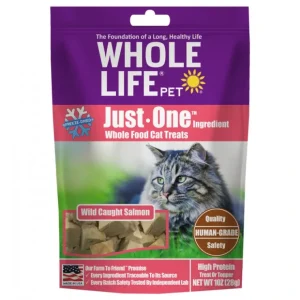 Whole Life Pet Just One Ingredient Freeze Dried Wild Salmon Treats for Cats - Pet Home | The Perfect Pet Supplies Shopping Experience