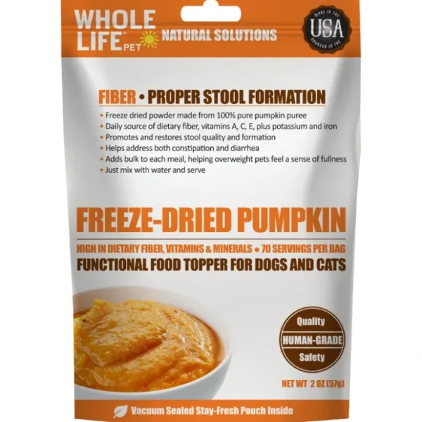 Whole Life Pet Nutritionals Freeze Dried Pumpkin Powder - Pet Home | The Perfect Pet Supplies Shopping Experience