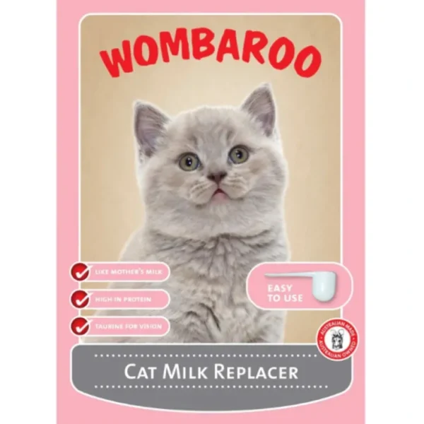 Wombaroo Cat Milk Formula for kittens - Pet Home | The Perfect Pet Supplies Shopping Experience