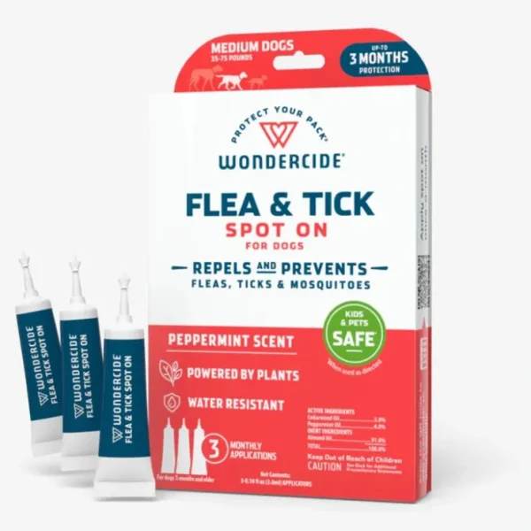 Wondercide - Flea Tick Spot On for Dogs + Cats with Natural Essential Oils - Pet Home | The Perfect Pet Supplies Shopping Experience