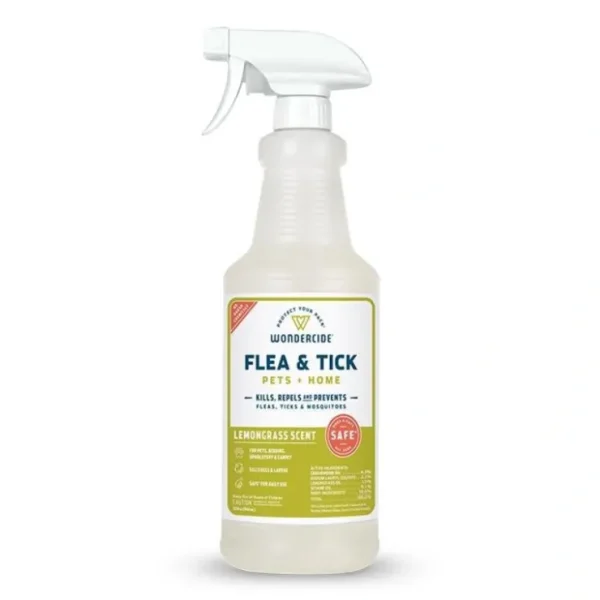 Wondercide Lemongrass Flea &Tick Spray for Pets + Home - Pet Home | The Perfect Pet Supplies Shopping Experience