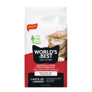 World's Best Cat Litter -Multiple Cat Unscented Cat Litter - Pet Home | The Perfect Pet Supplies Shopping Experience