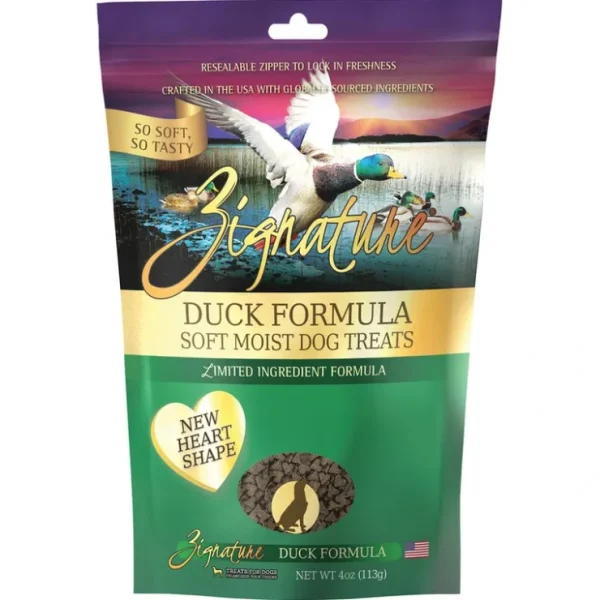 Zignature, Soft Moist Treats - Limited Ingredient - Grain Free - Duck - 113 g - Pet Home | The Perfect Pet Supplies Shopping Experience